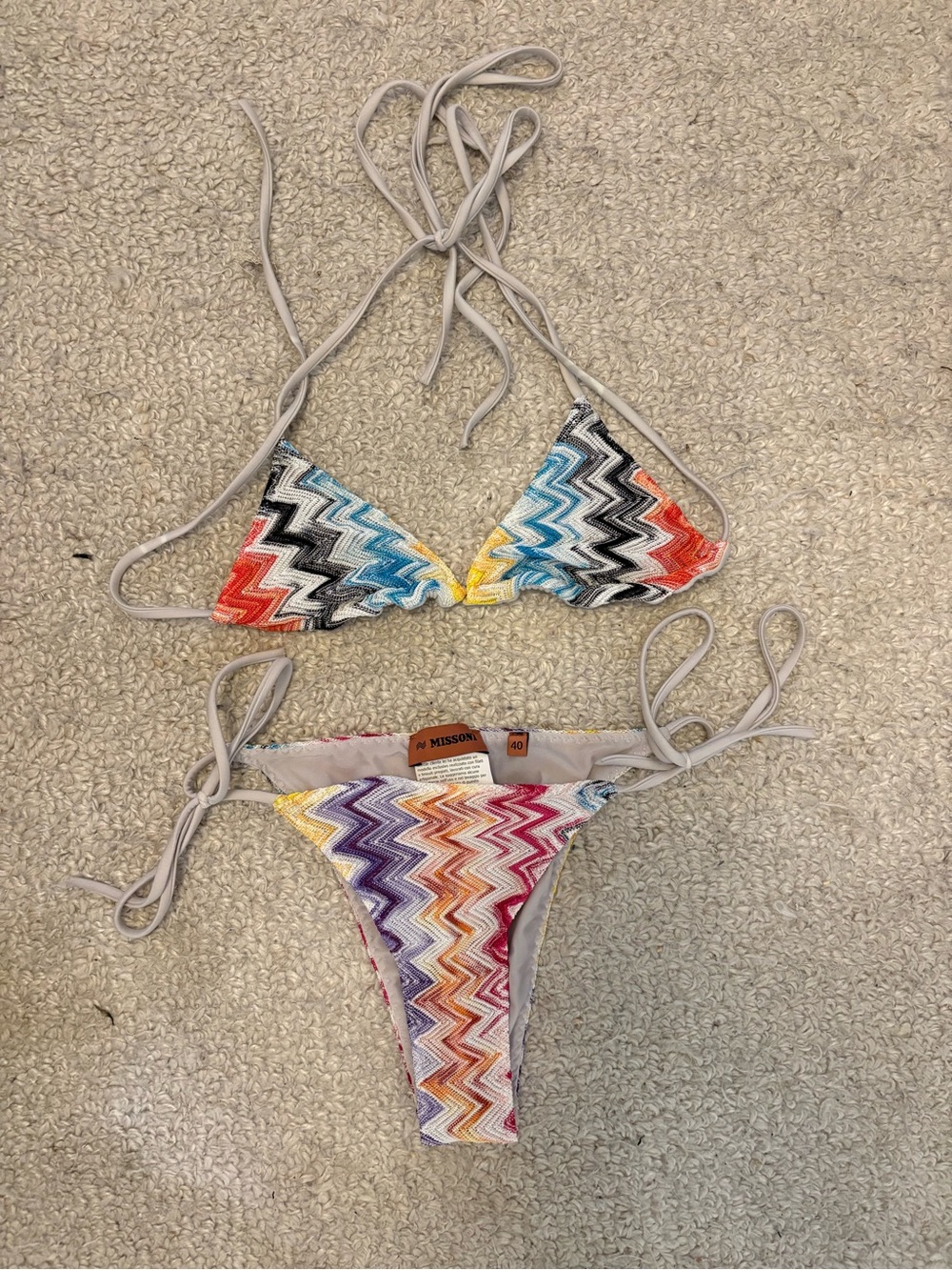 Authentic Missoni Chevron Bikini